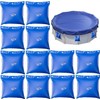 12 Pack Swimming Pool Cover Weights - 0.4 mm PVC