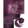 Reze Cosplay Wig Short Dark Purple Anime Cosplay Wigs with