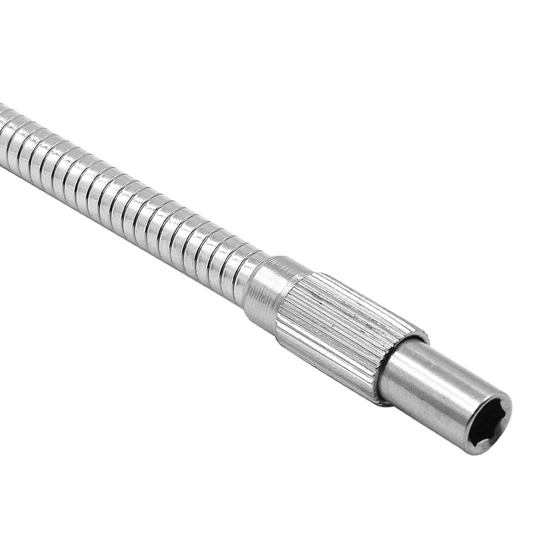 Alnicov 2 Pcs Flexible Extension Screwdriver Drill Bit Shaft Holder