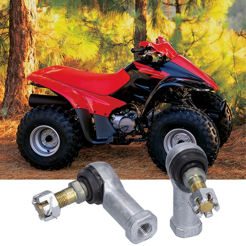4PCS Tie Rod End Kit Rubber Metal WearResistant Replacement for