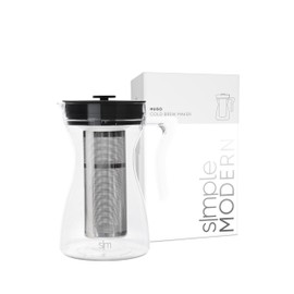 Simple Modern Hugo Cold Brew Coffee Maker | Airtight Pitcher with Fine Mesh Filter | Iced Tea Brewer | 1.5 Quart