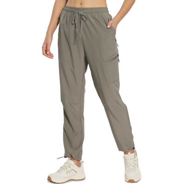 MOURCE Womens Hiking Pants Light Weight Quick Dry Elastic High