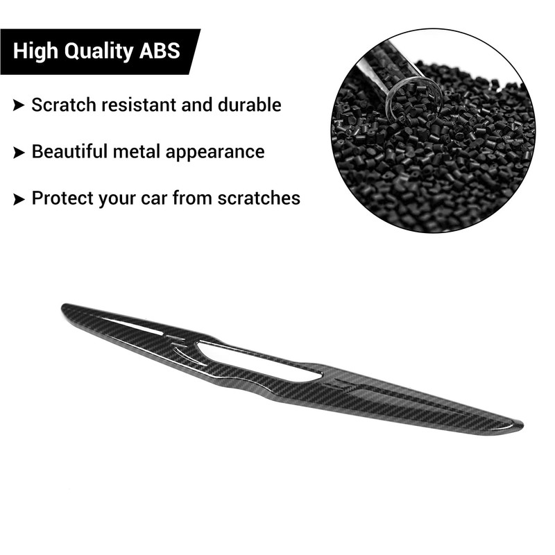 Hoolcar Front Bumper Grille Cover Molding Trim Exterior Accessories for