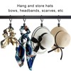 AMZSEVEN 90 Pack Curtain Rings with Clips, Drapery Clips with
