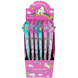 24 Pcs Unicorn Multi Point Pencils