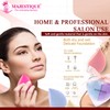 Majestique Heart Shape Blender Beauty Makeup Sponge Set, Foundation Blending