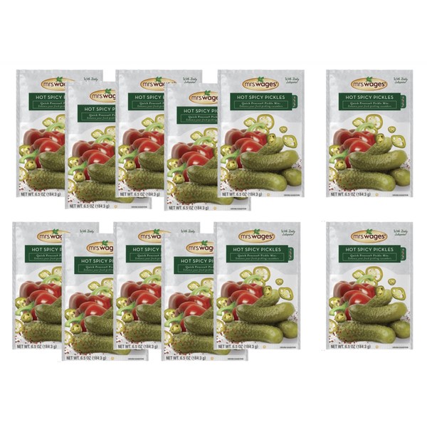 Mrs Wages Mix Canng Pckl Spcy 6.5 oz (Pack Of 12)12