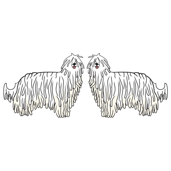 SignMission Komondor Decal | Indoor/Outdoor | Dog Lover Super Cute