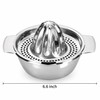 Manual Citrus Juicer for Fresh Juice – 43.96 oz Stainless