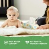HAPPY BUM Sensitive Water Baby Diaper Wipes, Baby Wipes, Unscented,