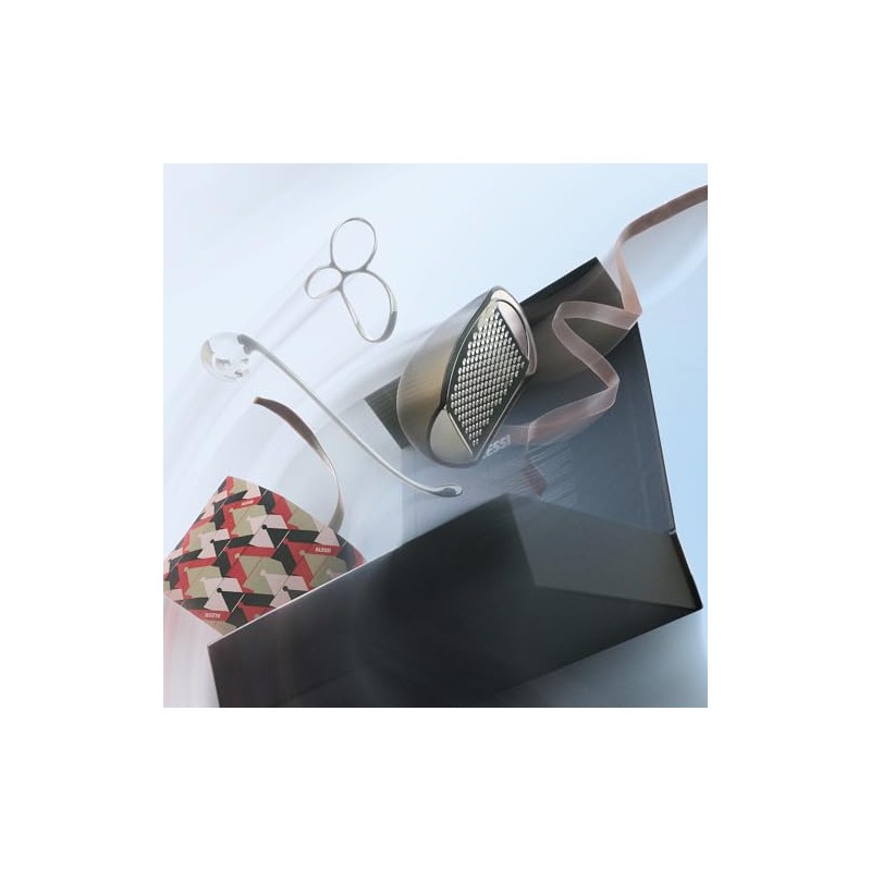 Alessi MMI31SET Pasta Set, Stainless Steel, Multi-Colour