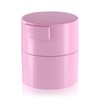 Buqikma Eyelash Glue Storage Container, Pink Sealing Extension Eyelash Glue