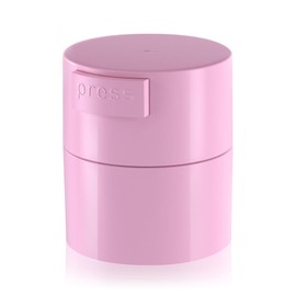 Buqikma Eyelash Glue Storage Container, Pink Sealing Extension Eyelash Glue Jar Storage Tank with Bottom Sealed Adhesive Stand Activated Storages for Eyelashes Extension (Pink)
