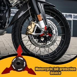 Motorcycle Frame Sliders, Motorcycle Wheel Protection Crash Cups, Fall Protection Rod, Aluminum Alloy, Powersports Accessories