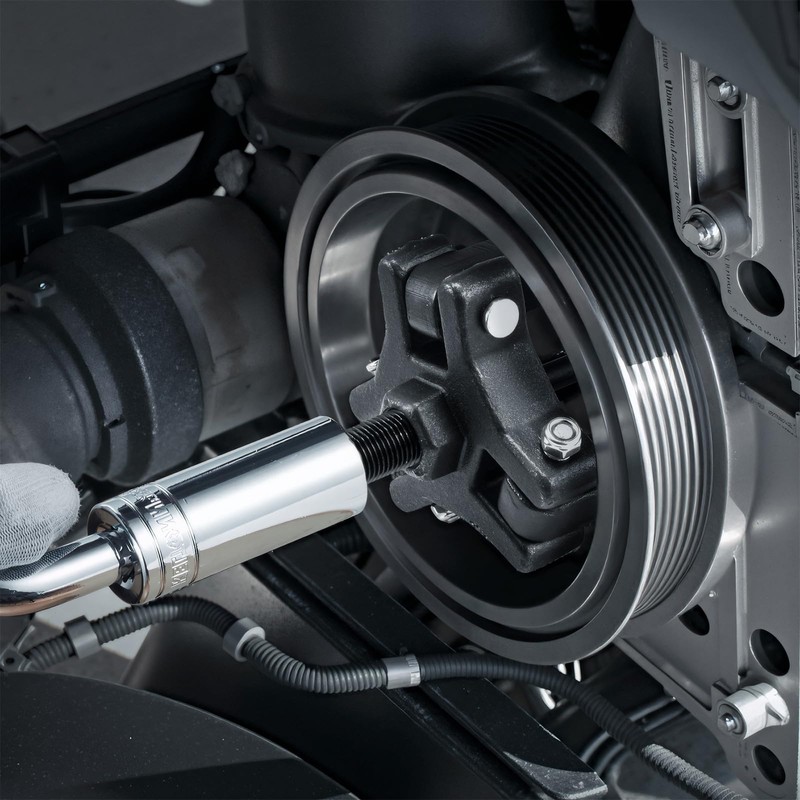 VEVOR LS Harmonic Balancer Puller Kit, Adjustable 3-Jaw Puller Fits