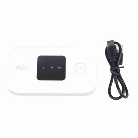 4G WiFi Router 150Mbps SIM Card Slot 10 Devices Support 2100mAh Battery 4G LTE USB WiFi Modem for Office Travel Home
