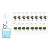 Automatic Watering System WIFI Smart Timer Waterer Remote Control by