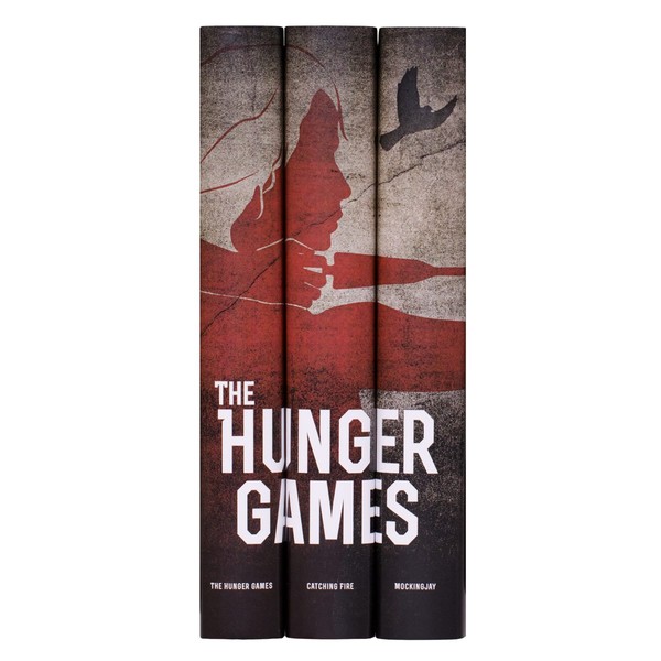 Juniper Books The Hunger Games Book Set | 3-Volume Hardcover Book Set by Scholastic with Custom Designed Book Covers