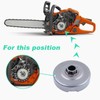 Adefol Clutch Drum Assembly for Husqvarna 372 371 365 362