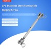 Jaw and Jaw Turnbuckle, Stainless Steel Closed Body Turnbuckle, Galvanized