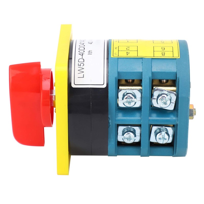 Rotary Cam Changeover Switch 380/220/110V 40A, Universal Rotary Changeover Switch