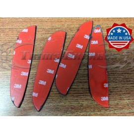Trims Express fit: 1999-2004 Chrysler 300M Door Handle Cover Accent Sticker Stainless 4Pc