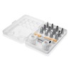 Tescoma Delicia Spritztüllen-Set, Edelstahl, weiß/Silber/gelb, 12.7 x 4.1 x 24.3