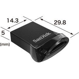SanDisk SDCZ430-032G-J46 Ultra Fit 32GB USB 3.2 Ultra Compact USB Flash Drive 32GB