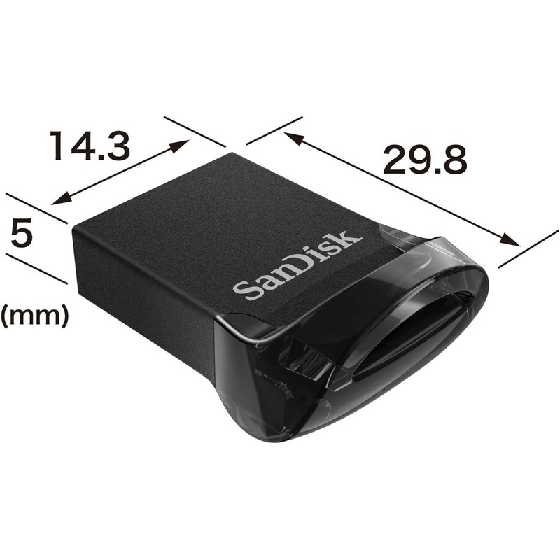 SanDisk SDCZ430-032G-J46 Ultra Fit 32GB USB 3.2 Ultra Compact USB