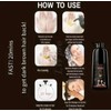 Dexe Argan Speedy Hair Dye Color Shampoo 420ml Long-lasting Colour
