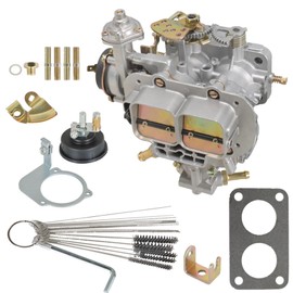 Silscvtt 2 Barrel Carburetor Replacement for Weber 38 Replacement for VW 4C