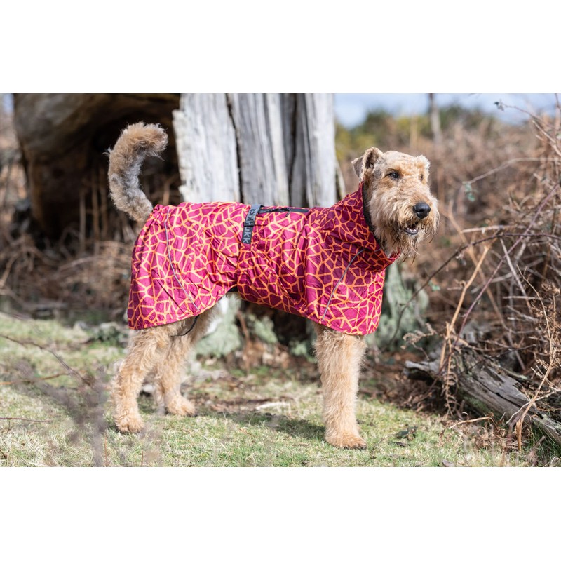 Rukka Pets HAYTON WARM Raincoat for Dogs Carmine Red 60