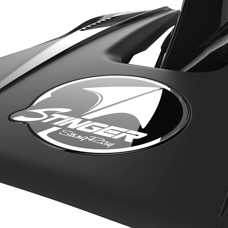 STINGRAY HYDROFOILS - Stinger Hydrofoils for 4-300 hp Boats (Black)