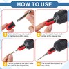15 Pcs Magnetic Screw Holder Rings, 1/4 Inch/ 6.35 mm
