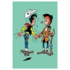 ZigZag Editions Postcard Lucky Luke: Lucky Luke and Calamity Jane