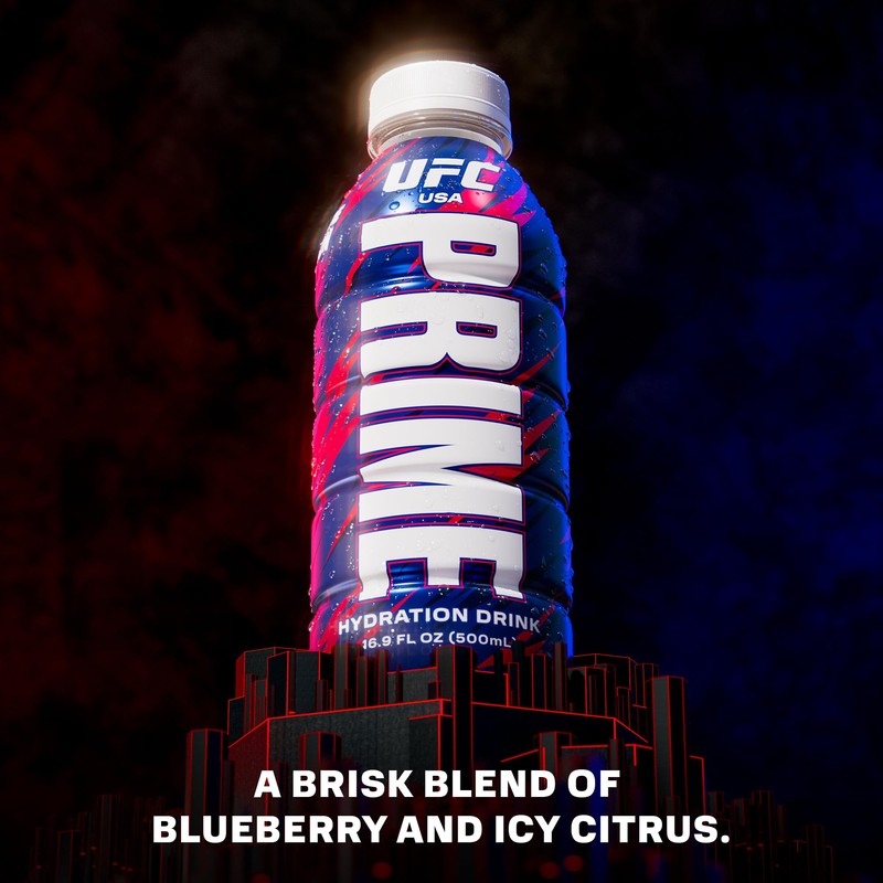PRIME Hydration UFC International Fight Week, Sports Drinks, Electrolyte Enhanced