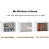 HOMICKER Shoe Storage,24 Pairs Rack Organizer for Closet Cabinet with