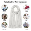 Van Der Rich ® - Scarves with Fringes Cotton Quality