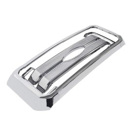 Front Mesh Grille Covers Compatible with 2011-2016 F250 F350 Super Duty Chrome Grill Covers (This item is NOT a grille replacement) 8PCS