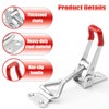 Toggle Latch Clamp 4001, 6 Pack Adjustable Toggle Clamp Latch,