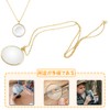 Pendant Magnifier Necklace, 5x Magnification, Necklace, Magnifier, Magnifier, Easy to