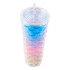 Sarini Jewelled Plastic Tumbler Cup, Plastic Double Walled Cold Cup