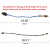 JDMON 2PCS O2 Oxygen Sensor Upstream & Downstream Replacement for