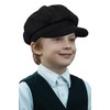 Kids Girls Wool Beret Newsboy Cap - Classic Cabbie Hat