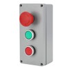 3 Button Red Green Sign Emergency Stop Push Button Switch