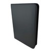 Arkero-G 18-Pocket Premium Zip Binder, Black/Black, 360 Cards Album/Zip Portfolio,