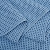 Polyte Sábana de Baño XL Microfibra Waffle 430 gsm, Set,