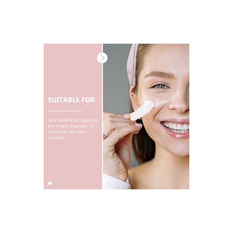 Abatelenguas de Plástico para Aplicar Crema Facial 100 Piezas, Herramientas
