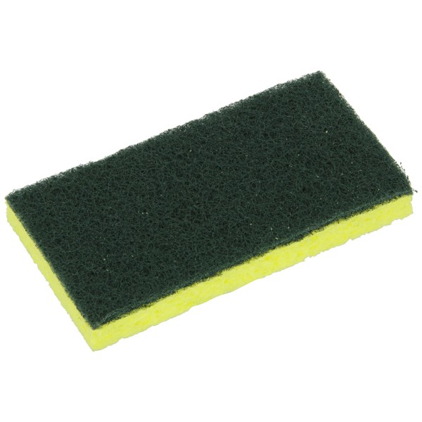 Impact Products Cellulose Scrubber Sponge, Yellow, Green 0.9" x 3" x 6.3"
