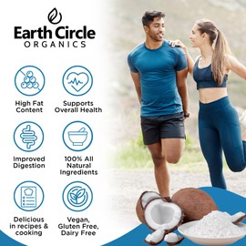 Organic Coconut Milk Powder | Vegan Keto Coconut Creamer, Dairy-Free, Gluten-Free, No Added Sugar, High in MCTs, Antioxidants, & Iron | For Smoothies, Baking, & Cooking (1 Pound, Pack of 2)